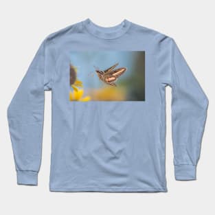 Hovering Hummingbird Moth Long Sleeve T-Shirt